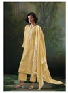 Parisa By Ganga Pure Linen Solid Embroidery Dress Material Wholesale Market In Surat